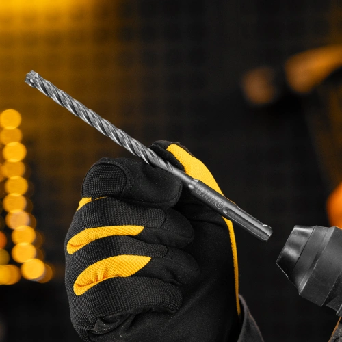 Бур по бетону, цельная крестовая пластина, 8x165 мм, SDS PLUS Denzel по ценам производителя в Воронеже с доставкой по всей России