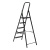 Стремянка 5 ступеней, компактная, стальная Сибртех по ценам производителя в Воронеже с доставкой по всей России