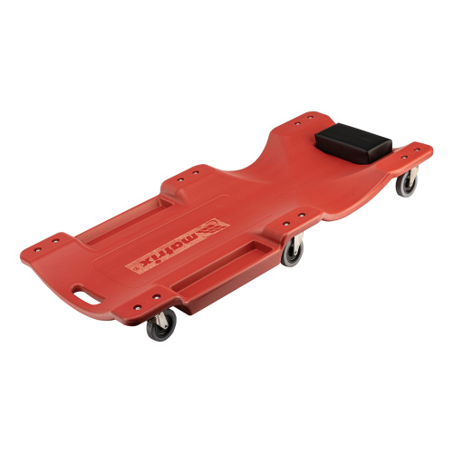 Лежак ремонтный на шести колесах, 1000 х 475 х 128 мм, пластиковый Matrix по ценам производителя в Воронеже с доставкой по всей России