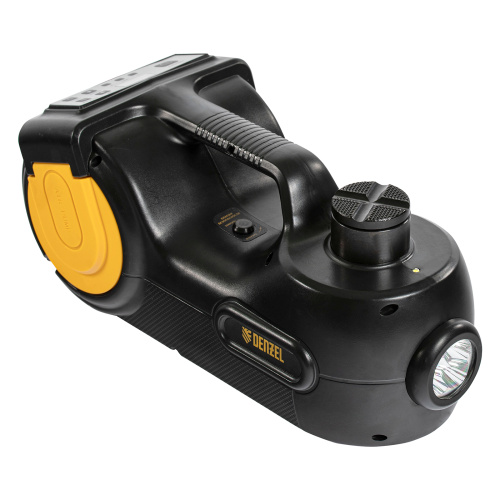 Домкрат электрогидравлический «3 в 1» (1,5 т), 12В, с гайковертом электрическим, в наборе  Denzel по ценам производителя в Воронеже с доставкой по всей России