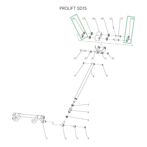 Соединительная пластина роликов для тележек SD15 по ценам производителя в Воронеже с доставкой по всей России