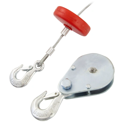 Тельфер электрический TF-500, 0.5 т, 1020 Вт, высота 12 м, 10 м/мин Denzel по ценам производителя в Воронеже с доставкой по всей России