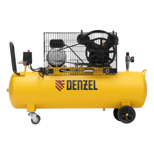 Компрессор воздушный BCV2300/100, ременный привод, 2.3 кВт, 100 литров, 440 л/мин Denzel по ценам производителя в Воронеже с доставкой по всей России