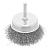 Щетка для дрели, 75 мм, "чашка" со шпилькой, витая проволока Сибртех по ценам производителя в Воронеже с доставкой по всей России