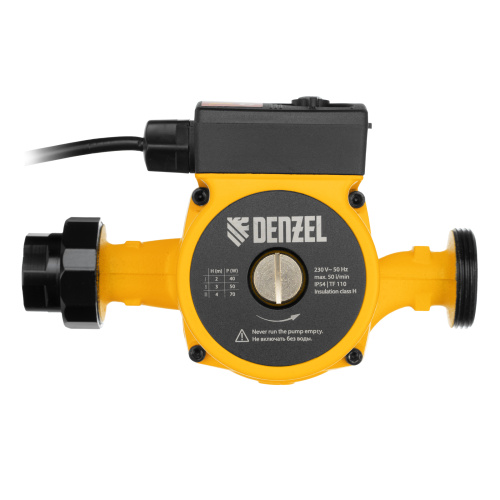 Циркуляционный насос CP25-4, напор 4 м, 50 л/мин, 1 м кабель, монт. длина 180 мм Denzel по ценам производителя в Воронеже с доставкой по всей России