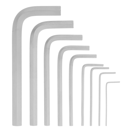 Набор ключей имбусовых HEX, 1.5-10 мм, CrV, 9 шт, коротких, с сатиновым покрытием Matrix по ценам производителя в Воронеже с доставкой по всей России