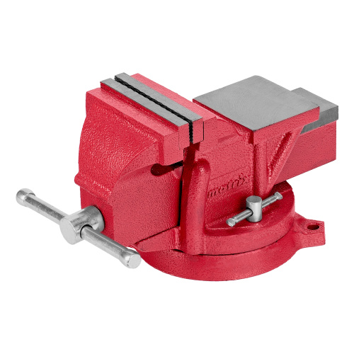 Тиски слесарные, 100 мм, поворотные, с наковальней Matrix по ценам производителя в Воронеже с доставкой по всей России