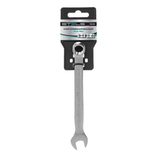 Ключ комбинированный, 11 мм, CrV, антислип Stels по ценам производителя в Воронеже с доставкой по всей России