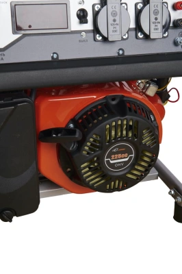 Генератор бензиновый 3,3 кВт 220В 16 л с электростартером и колесами TOR KM4800H по ценам производителя в Воронеже с доставкой по всей России