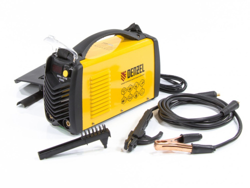 Аппарат инверторный дуговой сварки ММА-160ID, 160 А, ПВР 60%, диаметр электрода 1.6-3.2 мм, провод 2 м Denzel по ценам производителя в Воронеже с доставкой по всей России