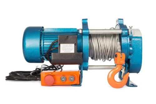 Лебедка электрическая  300 кг  30 м с канатом 220 В TOR KCD по ценам производителя в Воронеже с доставкой по всей России