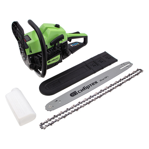 Пила цепная бензиновая БП-5245, 52 см3, шина 45 см, шаг 0.325, паз 1,5 мм, 72 звена Сибртех по ценам производителя в Воронеже с доставкой по всей России