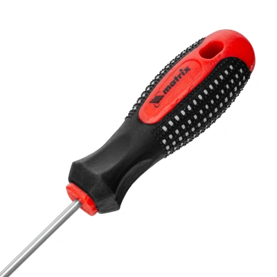 Отвертка Fusion, SL4 х 100 мм, CrV, трехкомпонентная рукоятка "Anti slip" Matrix по ценам производителя в Воронеже с доставкой по всей России