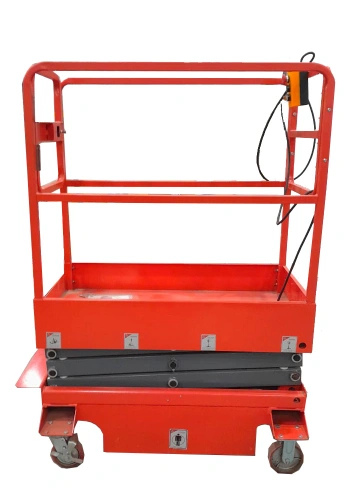 Подъемник ножничный передвижной 240 кг 3/5 м TOR GTJY DC аккумуляторный по ценам производителя в Воронеже с доставкой по всей России