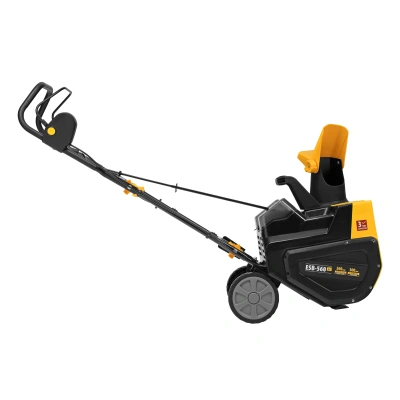 Снегоуборочная машина аккумуляторная, ESB-560Li, 560 мм, 40В, 2 АКБ 5 Ач, ЗУ, метал. шнек Denzel по ценам производителя в Воронеже с доставкой по всей России