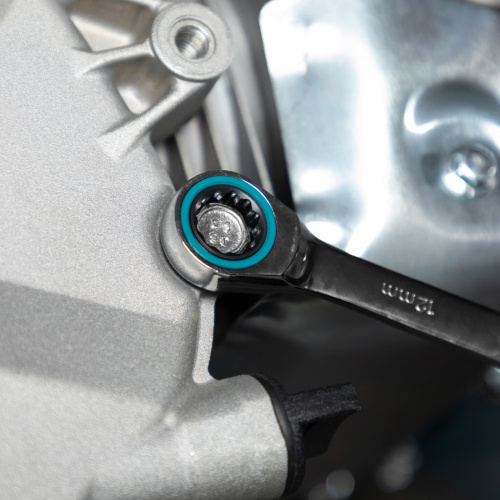 Набор ключей комбинированных с трещоткой, 8-19 мм, 7 шт, CrV Gross по ценам производителя в Воронеже с доставкой по всей России