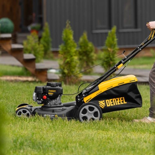 Газонокосилка бензиновая GLR-510SP-ZS, 171 см3, ширина 51 см, привод, травосборник 65 л Denzel по ценам производителя в Воронеже с доставкой по всей России
