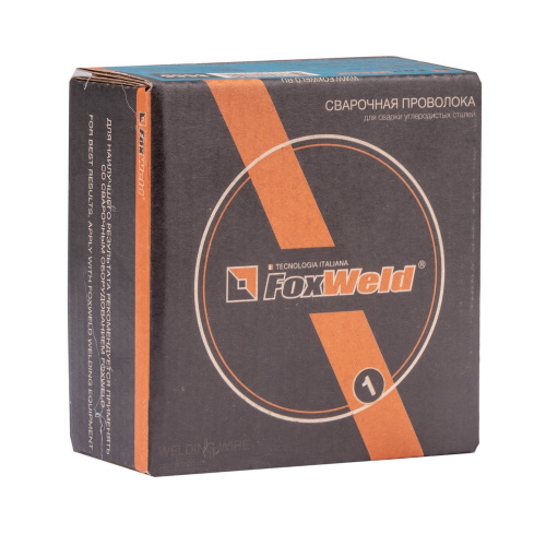 Проволока сварочная омедненная ER70S-6 (ан. Св.08Г2С) Foxweld д. 1,0 мм, D100, 1,0 кг купить в Москве с доставкой по всей России | ProtosMarket.ru