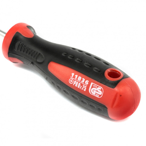 Отвертка Profi, PH0 х 75 мм, S2, двухкомпонентная рукоятка Matrix по ценам производителя в Воронеже с доставкой по всей России