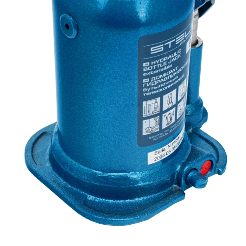 Домкрат гидравлический бутылочный телескопический, 8 т, подъем 180-410 мм Stels по ценам производителя в Воронеже с доставкой по всей России