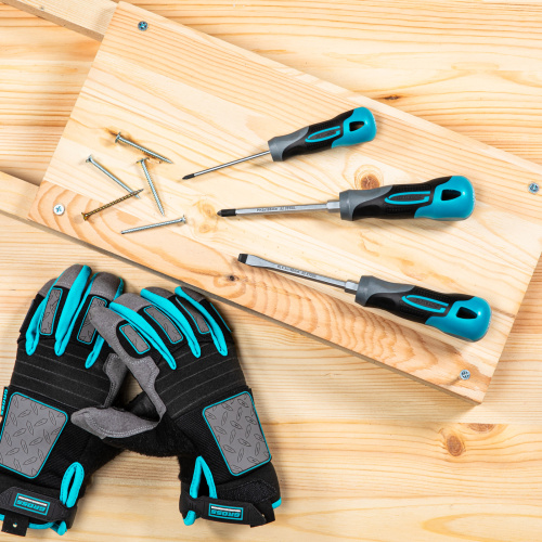 Набор отверток комбинированный 3 шт, S2, трехкомпонентная рукоятка Gross по ценам производителя в Воронеже с доставкой по всей России