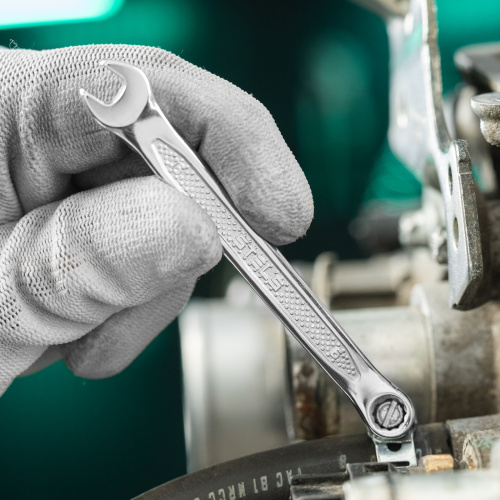 Ключ комбинированный, 6 мм, CrV, антислип Stels по ценам производителя в Воронеже с доставкой по всей России