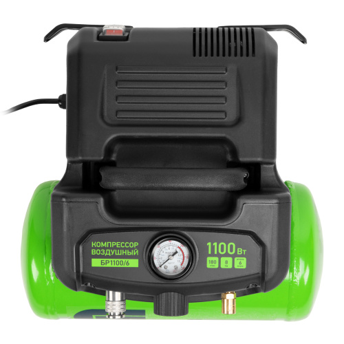 Компрессор воздушный безмаслянный BL 1100/6 1100Вт, ресивер 6 литров, 180 л/мин Сибртех по ценам производителя в Воронеже с доставкой по всей России