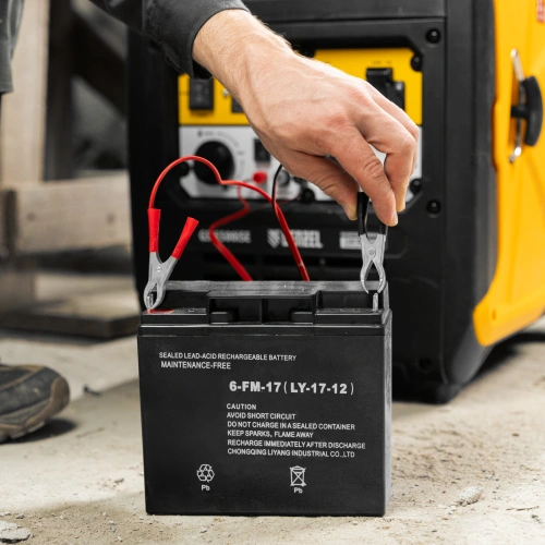 Генератор инверторный GS-5500iSE, 5,5 кВт, 230 В, закрытый корпус,электростартер Denzel по ценам производителя в Воронеже с доставкой по всей России