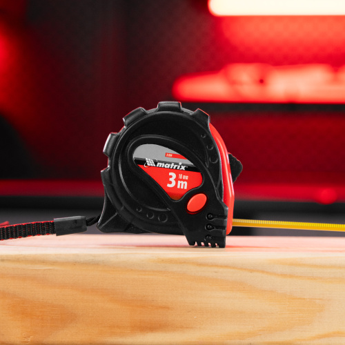 Рулетка Status Magnet 3 fixations,3 м х 16 мм,обрезиненный корпус,зацеп с магнитом Matrix по ценам производителя в Воронеже с доставкой по всей России
