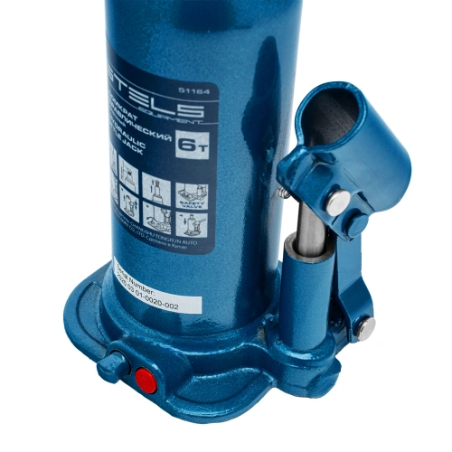 Домкрат гидравлический бутылочный, 6 т, h подъема 207-404 мм Stels по ценам производителя в Воронеже с доставкой по всей России
