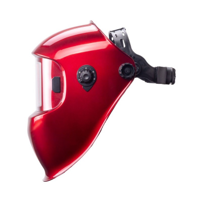 Маска сварщика КОРУНД-5 красная без коробки (ф-р 2100V, пр-во FoxWeld) по ценам производителя в Воронеже с доставкой по всей России