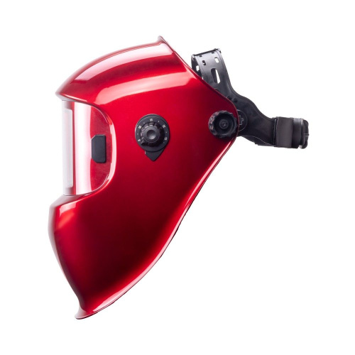 Маска сварщика КОРУНД-5 красная без коробки (ф-р 2100V, пр-во FoxWeld) по ценам производителя в Воронеже с доставкой по всей России