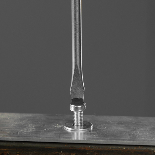 Отвертка, SL5x100 мм, S2, 3к рукоятка Denzel по ценам производителя в Воронеже с доставкой по всей России