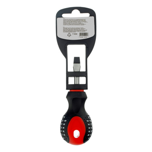 Отвертка Fusion, SL6 х 38 мм, CrV, трехкомпонентная рукоятка "Anti slip" Matrix по ценам производителя в Воронеже с доставкой по всей России