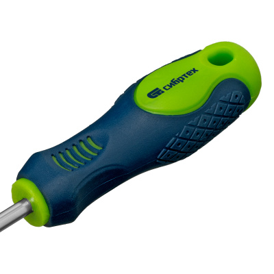 Отвертка, SL5 х 100 мм, CrV, двухкомпонентная рукоятка Сибртех по ценам производителя в Воронеже с доставкой по всей России