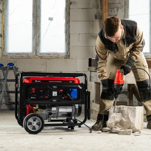 Генератор бензиновый RS-9000, 7 кВт, 230В, ручной стартер MTX по ценам производителя в Воронеже с доставкой по всей России