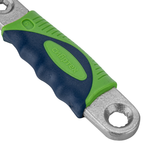 Ключ разводной, 150мм, переставная губка, 2-х комп. рукоятка Сибртех по ценам производителя в Воронеже с доставкой по всей России