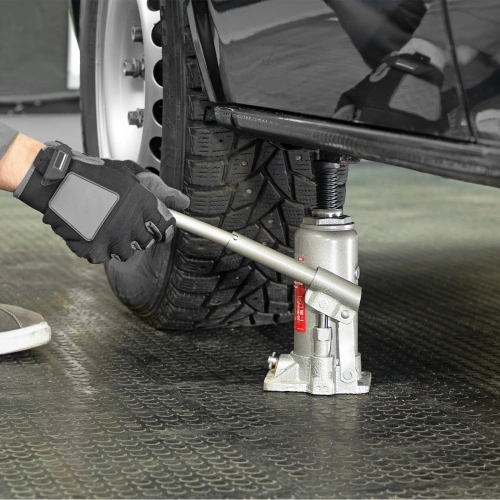 Домкрат гидравлический бутылочный, 5 т, h подъема 197-382 мм Matrix по ценам производителя в Воронеже с доставкой по всей России