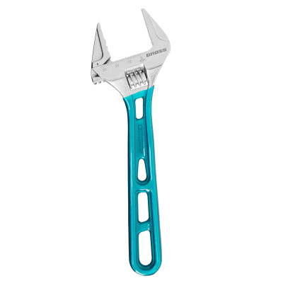 Ключ разводной 200 мм, CrV, облегченный Gross по ценам производителя в Воронеже с доставкой по всей России