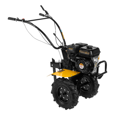 Мотоблок DPT-270, 7 л.с., ремен.сцеп, шир 85 см, глуб 35 см,фрез 3х4,ШОМ,скор 2В/1Н,кол 8" Denzel по ценам производителя в Воронеже с доставкой по всей России