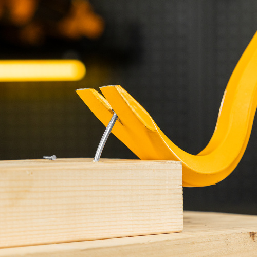 Лом-гвоздодер, 900 мм, шестигранный 19 мм, окрашенный, сталь 65 Denzel по ценам производителя в Воронеже с доставкой по всей России