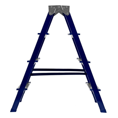 Стремянка двусторонняя 4 ступени, стальная, Сибртех по ценам производителя в Воронеже с доставкой по всей России