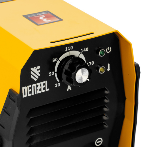 Аппарат инверторный дуговой сварки DS-200 Compact, 200 А, ПВ 70%, диаметр электрода 1.6-5 мм Denzel по ценам производителя в Воронеже с доставкой по всей России