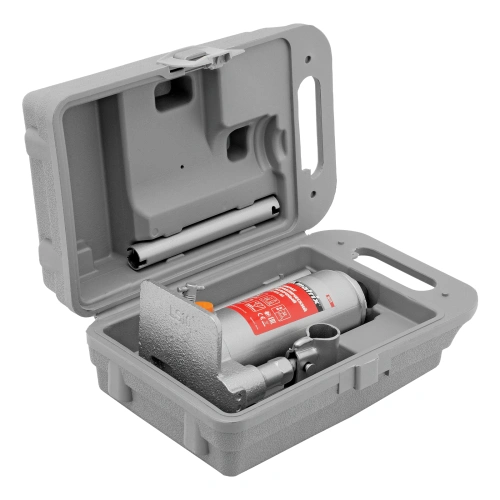 Домкрат гидравлический бутылочный, 4 т, h подъема 194-372 мм, в пластиковом кейсе Matrix по ценам производителя в Воронеже с доставкой по всей России