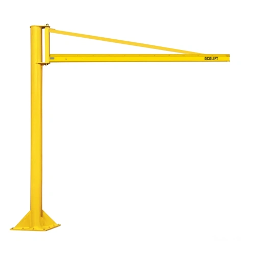 Кран консольный на колонне гп 500кг стрела 3м высота 3м КВК по ценам производителя в Воронеже с доставкой по всей России