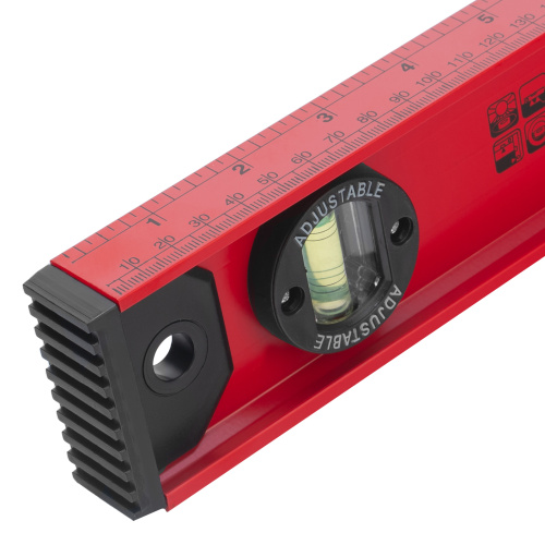 Уровень алюминиевый "Рельс", 800 мм, 3 глазка, усиленный Matrix по ценам производителя в Воронеже с доставкой по всей России