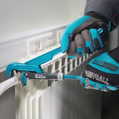 Ключ трубный рычажный 1, №1, цельнокованый, CrV, тип "L" Gross по ценам производителя в Воронеже с доставкой по всей России