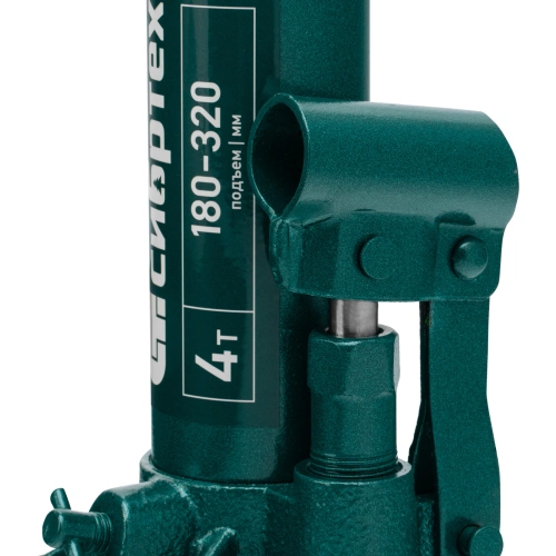 Домкрат гидравлический бутылочный, 4 т, 180-320 мм Сибртех по ценам производителя в Воронеже с доставкой по всей России