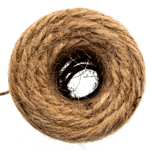 Шнур банковский джутовый 100 м, в диспенсере, вес 120 гр +- 10%, Сибртех по ценам производителя в Воронеже с доставкой по всей России