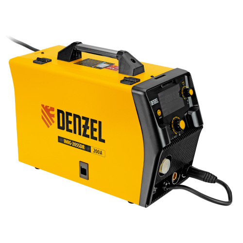 Аппарат инвертор. полуавтомат. cварки IMIG-205SDR, 200 А, ПВ 60%, катушка 5 кг Denzel по ценам производителя в Воронеже с доставкой по всей России